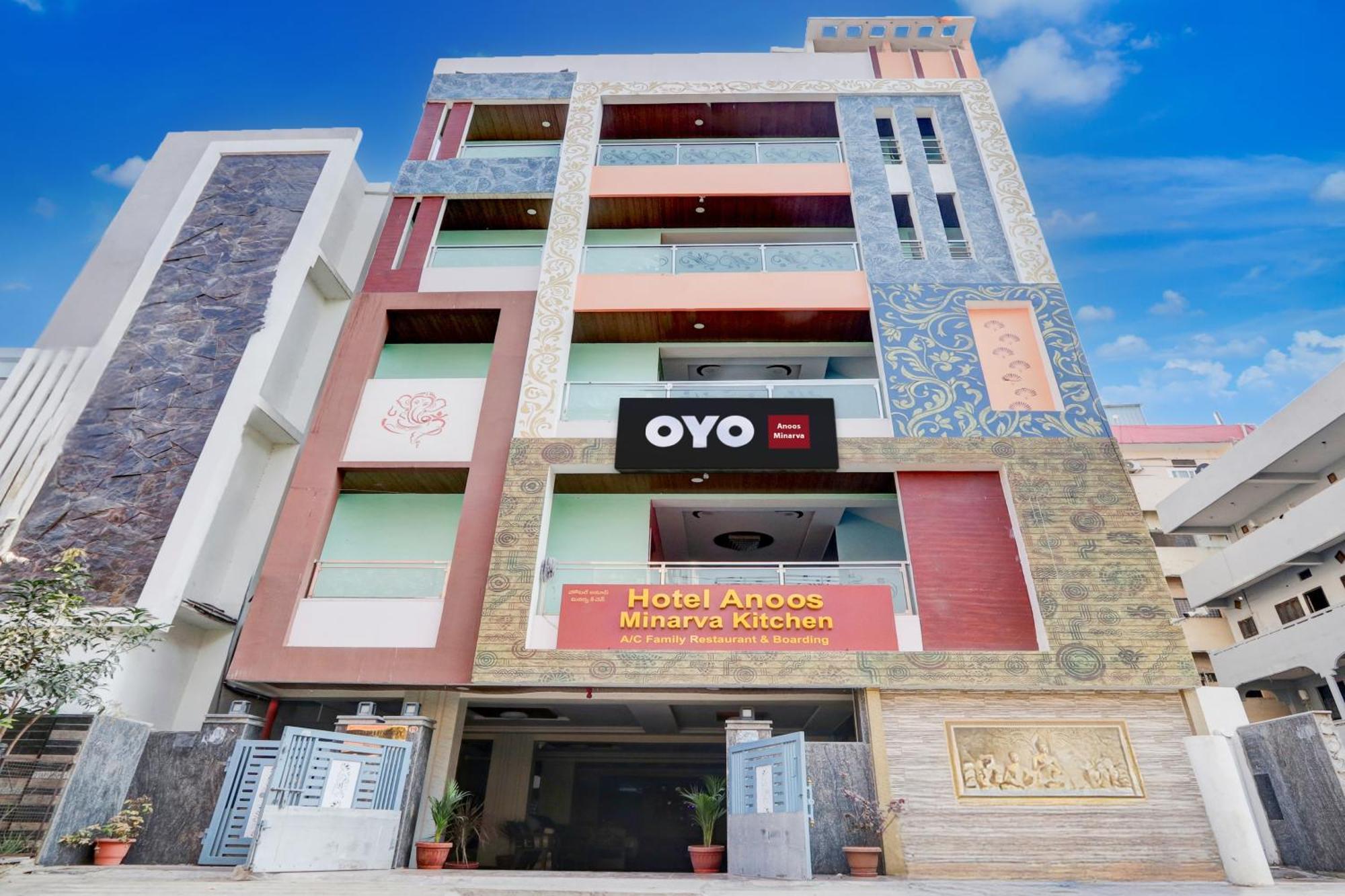 Hotel O Anoos Minarva Haydarabad Dış mekan fotoğraf